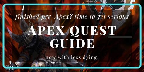 tera apex quest|Apex Skills Quest .